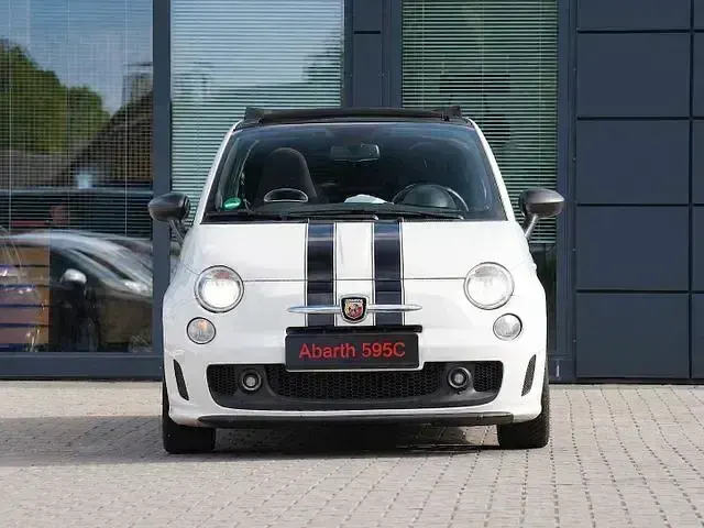 Usado Abarth 595C 135 HP (99 kW) 2014 Branco Cabrios