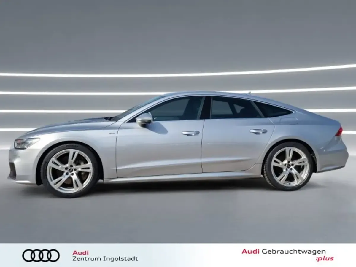 Gebraucht Audi A7 Sportback S-Line 299 PS (219 kW) 2023 Silber Kleinwagen