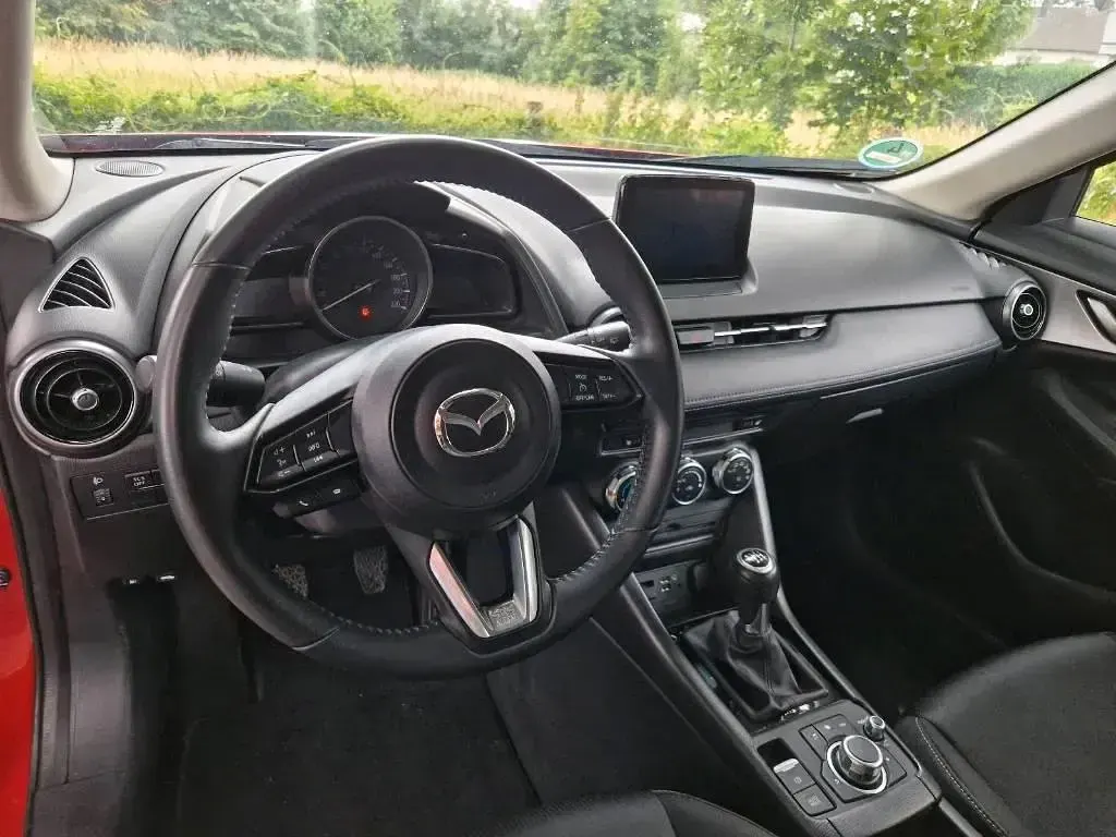 Gebraucht Mazda CX-3 121 PS (88 kW) 2021 Rot SUV