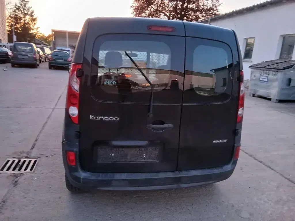 Gebraucht Renault Kangoo 75 PS (55 kW) 2010 Schwarz Van / Kleinbus
