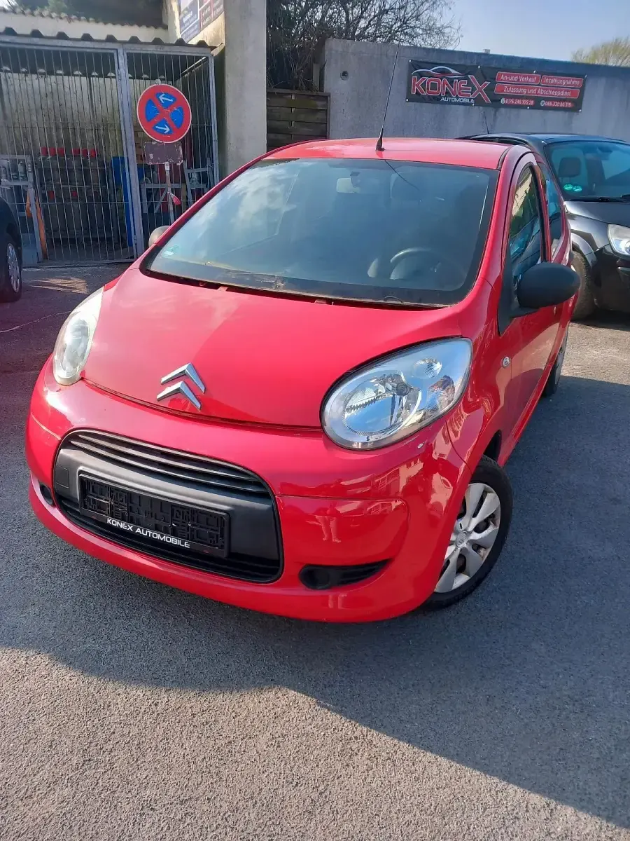 Gebraucht Citroën C1 70 PS (51 kW) 2009 Rot Kleinwagen