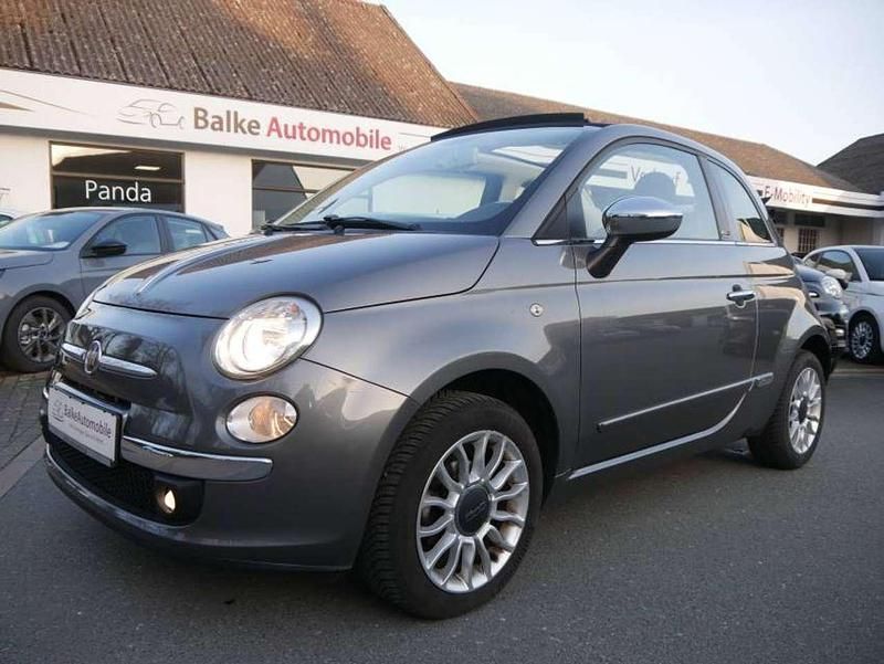 Gebraucht Fiat 500C 69 PS (50 kW) 2014 Pompei grau metallic Cabrio