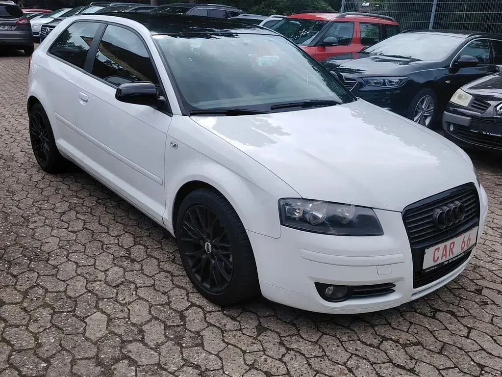 Gebraucht Audi A3 Ambition 125 PS (91 kW) 2008 Weiß Kleinwagen