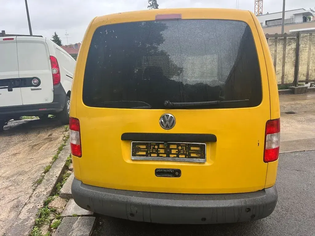 Gebraucht VW Caddy 69 PS (50 kW) 2007 Gelb Van / Kleinbus