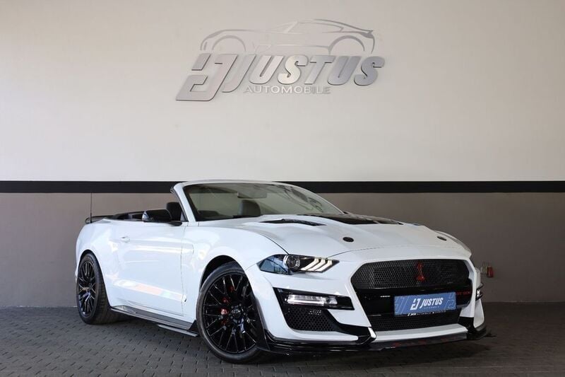 Weiß Gebraucht 2019 Ford Mustang GT Cabrio | 38.900 € (Fairer Preis) - Bild 1/4