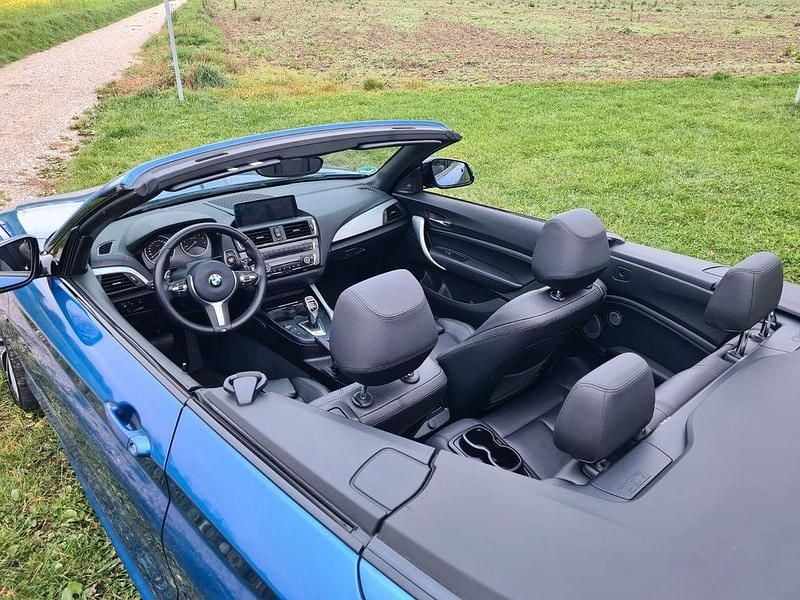Gebraucht BMW M235 M Performance 326 PS (239 kW) 2015 Blau Cabrio