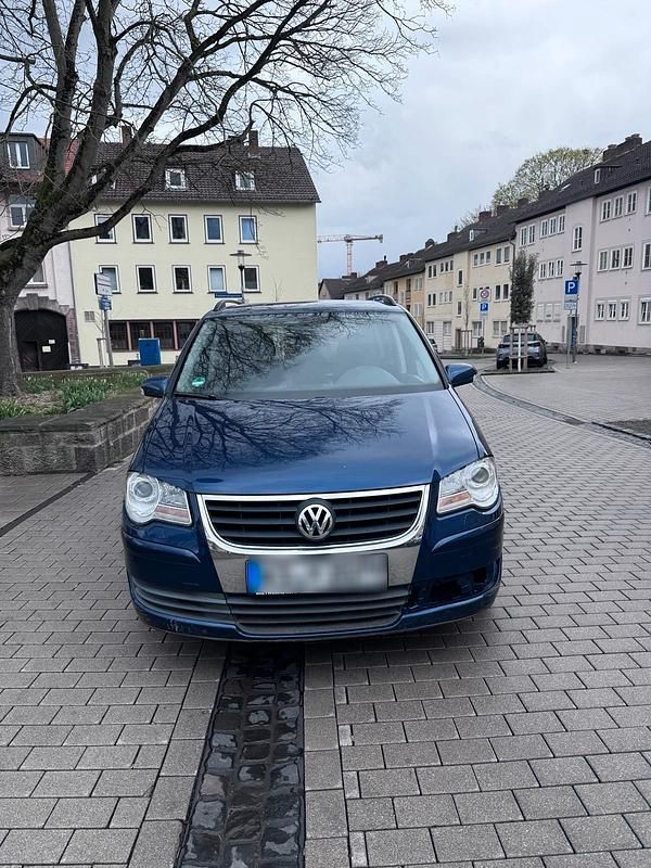 Gebraucht VW Touran 102 PS (75 kW) 2009 Blau Van / Kleinbus