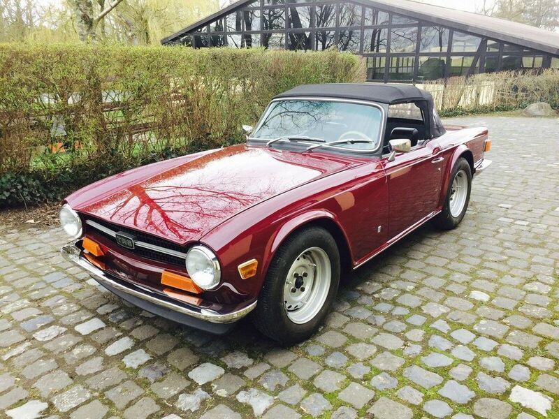 Violett Gebraucht 1973 Triumph TR6 Cabrio | 19.888 € - Bild 1/4