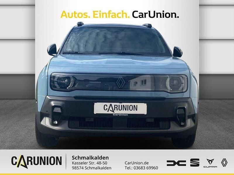 Neu Renault 4 E-Tech Komfort 77 kW (106 PS) 2025 Kumulusblau, black pearlschwarz metallic SUV
