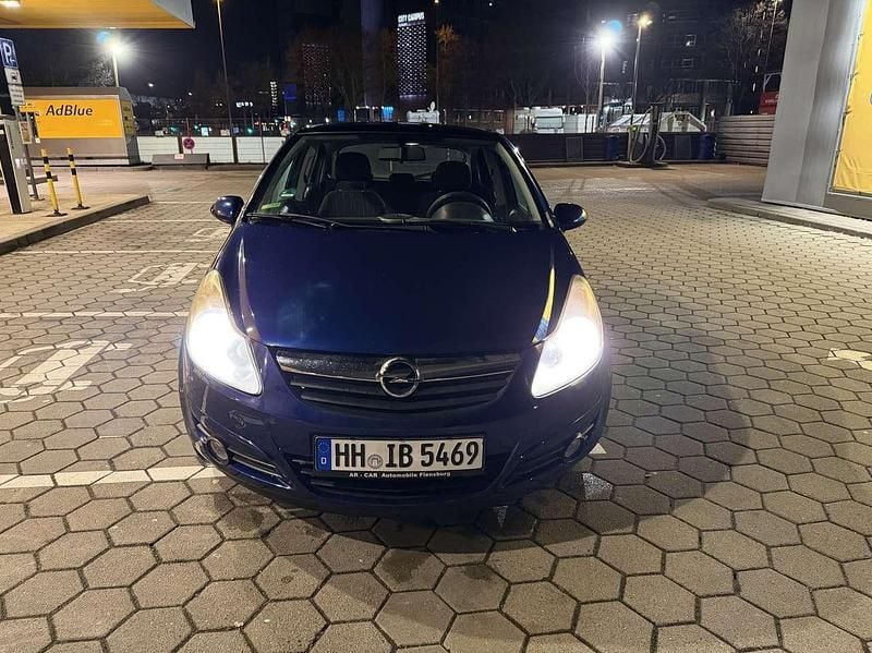 Gebraucht Opel Corsa Edition 60 PS (44 kW) 2008 Blau Kleinwagen