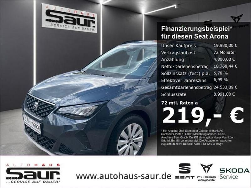 Grau Gebraucht 2024 Seat Arona Style SUV | 19.980 € (Fairer Preis) - Bild 1/4