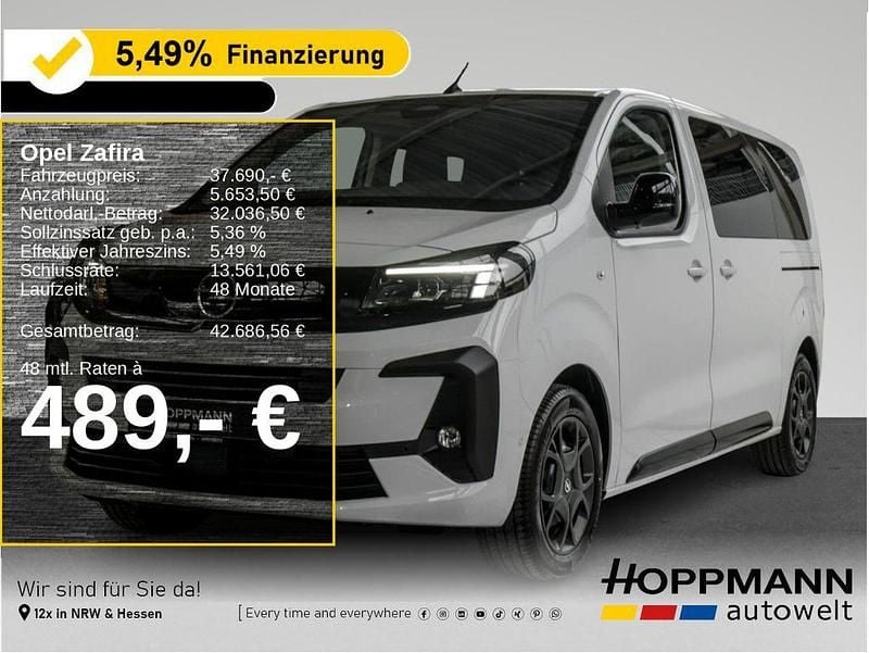 Neu Opel Zafira Edition 177 PS (130 kW) 2026 Weiß Van / Kleinbus