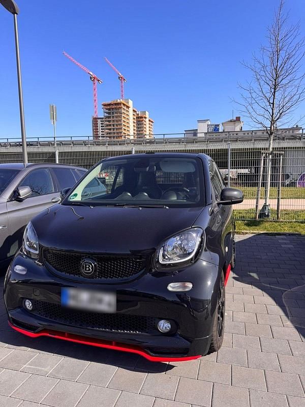 Gebraucht Smart ForTwo Cabrio Brabus 125 PS (91 kW) 2018 Schwarz Cabrio