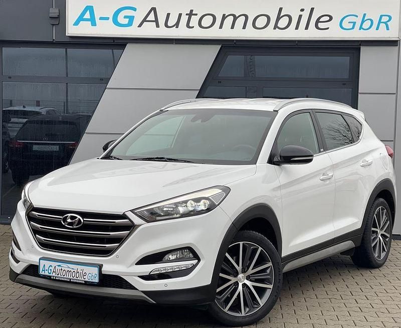 Gebraucht Hyundai Tucson Passion Plus 177 PS (130 kW) 2018 Weiß SUV