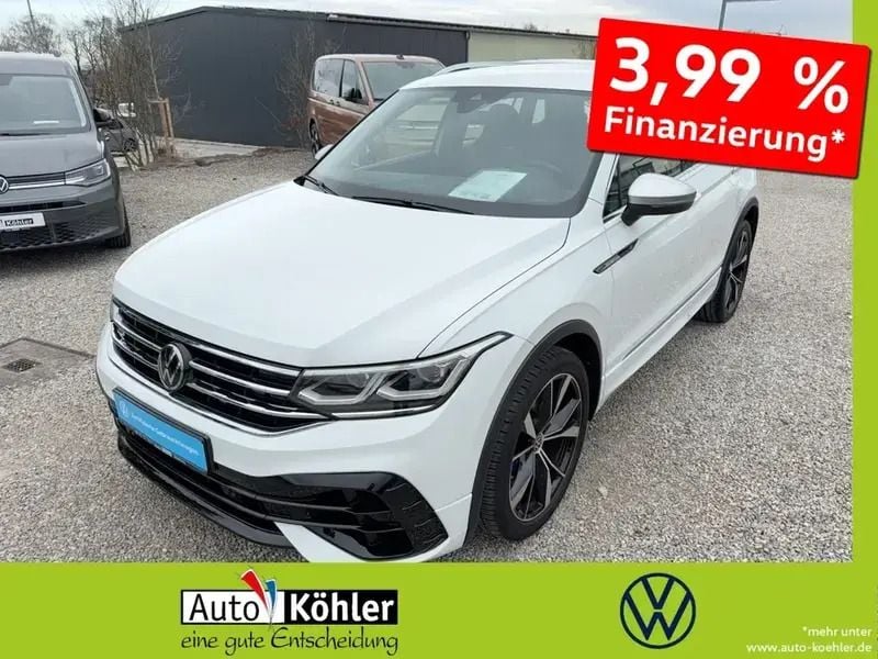 Pure white Gebraucht 2022 VW Tiguan R SUV | 37.970 € (Superpreis) - Bild 1/4