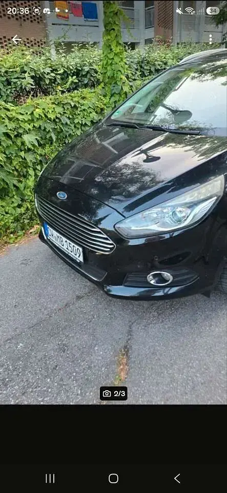 Gebraucht Ford S-MAX Business Edition 180 PS (132 kW) 2016 Schwarz Van / Kleinbus