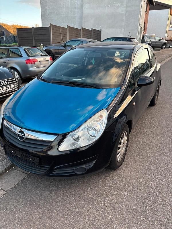 Gebraucht Opel Corsa 60 PS (44 kW) 2010 Schwarz Kleinwagen