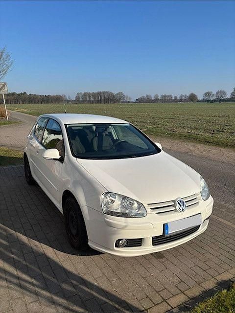 Gebraucht VW Golf VI Trendline 80 PS (58 kW) 2008 Weiß Kleinwagen