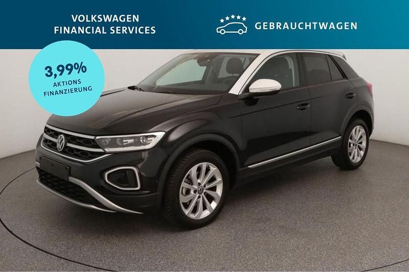 Schwarz Gebraucht 2024 VW T-Roc Style SUV | 24.569 € (Superpreis) - Bild 1/4