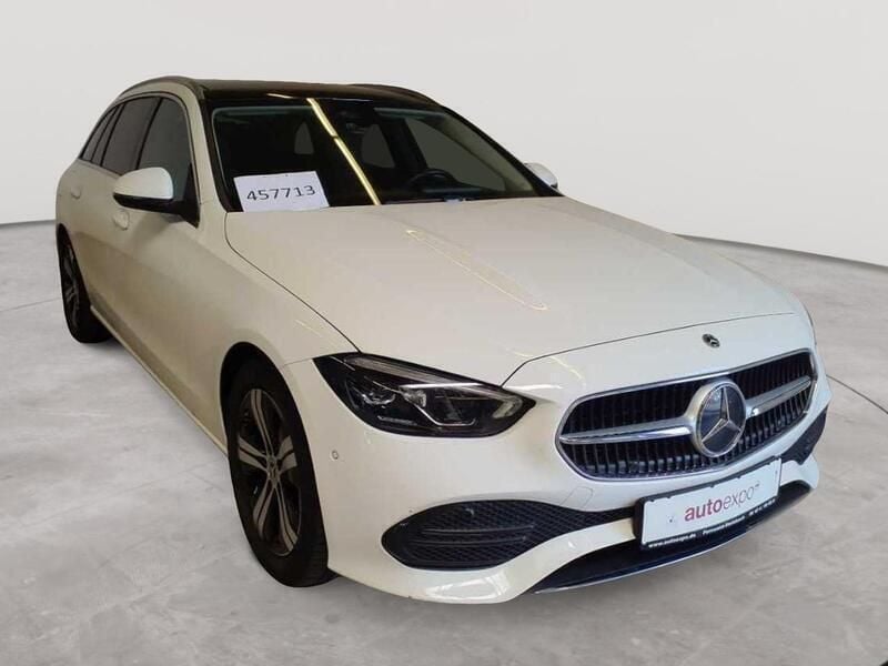 Polarweiß Gebraucht 2022 Mercedes C220 Avantgarde Kombi | 25.990 € (Guter Preis) - Bild 1/4