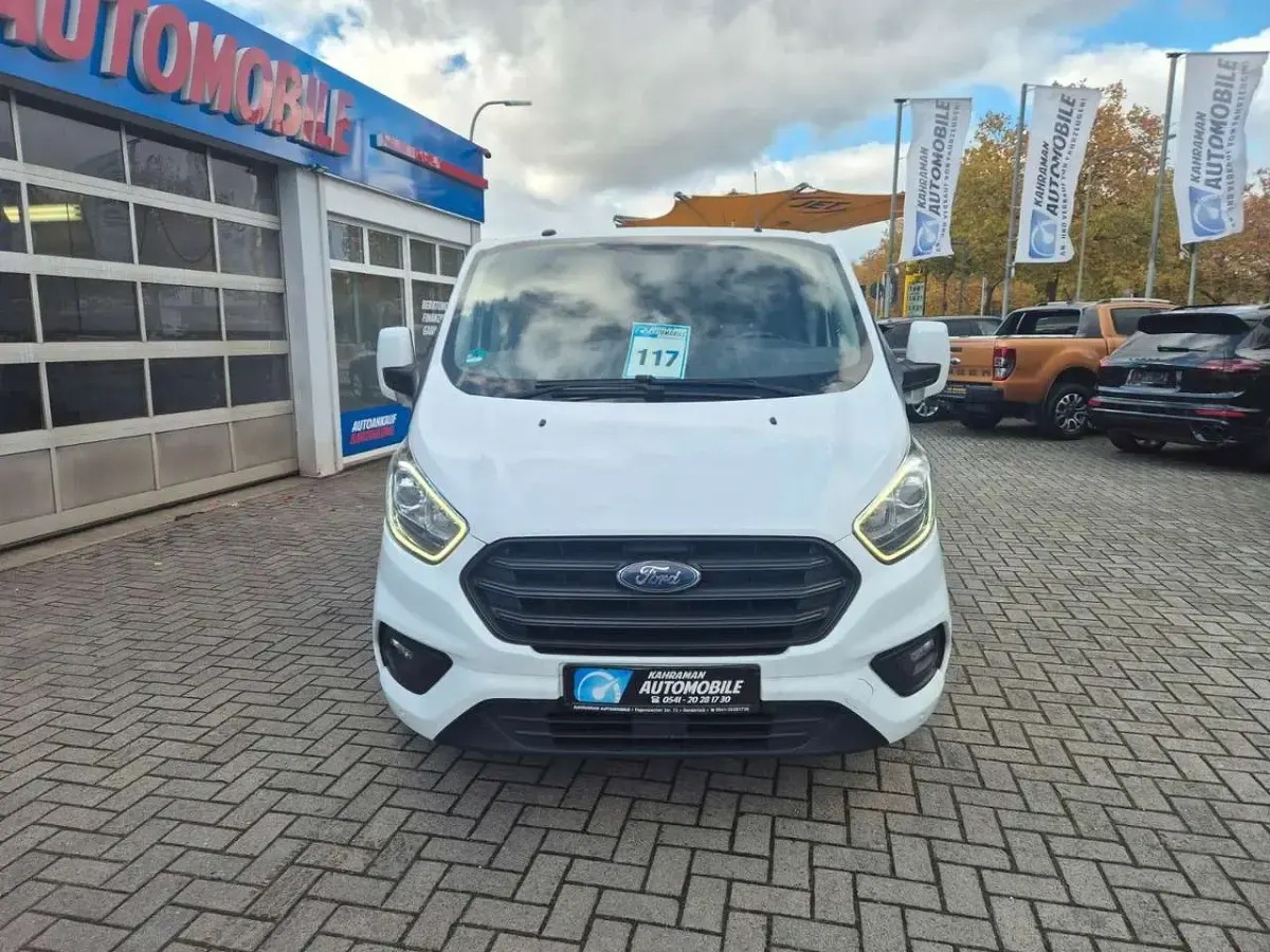 Occasion Ford Transit Custom Trend 131 ch (96 kW) 2019 Blanc Monospace