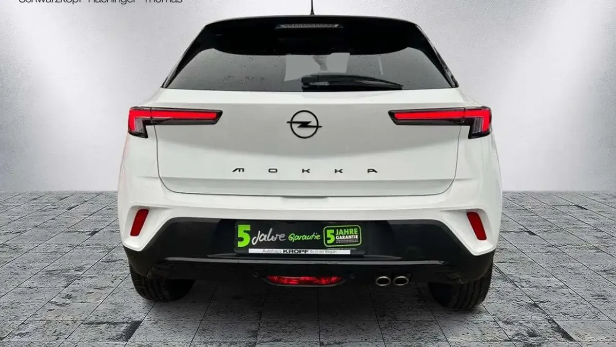 Gebraucht Opel Mokka GS Line 131 PS (96 kW) 2022 Jade weiss/arktis weiss SUV