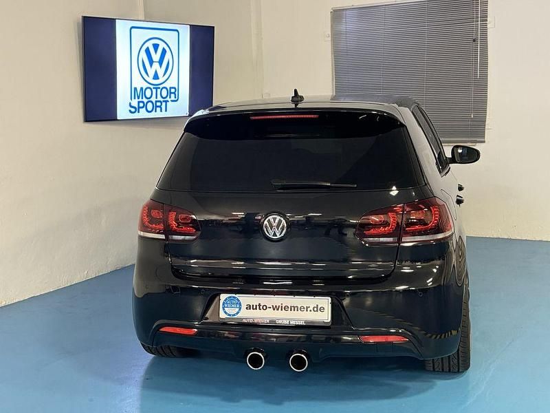 Gebraucht VW Golf VI R 271 PS (199 kW) 2010 Schwarz Kleinwagen