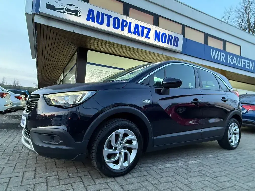 Gebraucht Opel Crossland 110 PS (80 kW) 2018 Blau SUV