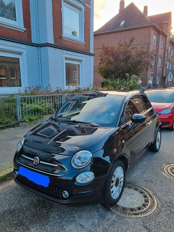 Schwarz Gebraucht 2019 Fiat 500 Lounge Kleinwagen | 9.500 € (Fairer Preis) - Bild 1/4
