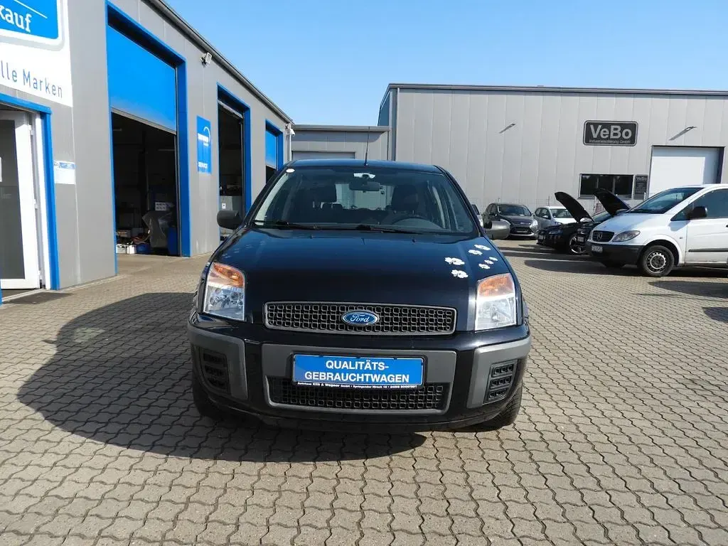 Gebraucht Ford Fusion Style 80 PS (58 kW) 2009 Schwarz Kleinwagen