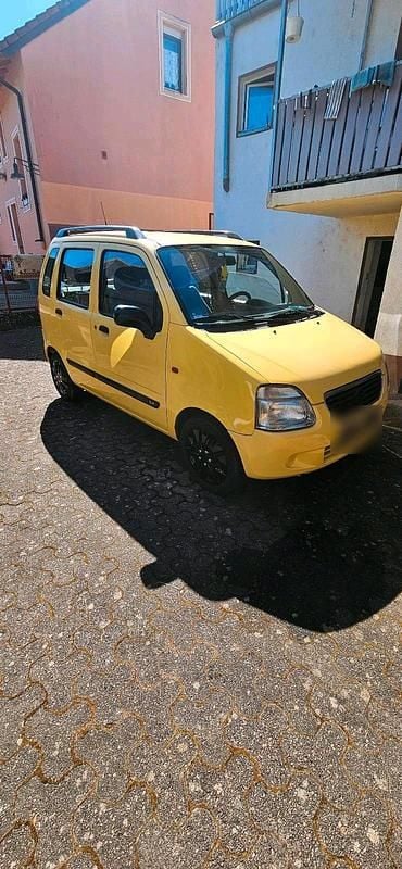 Gebraucht Suzuki Wagon R+ 76 PS (55 kW) 2003 Gelb Van / Kleinbus