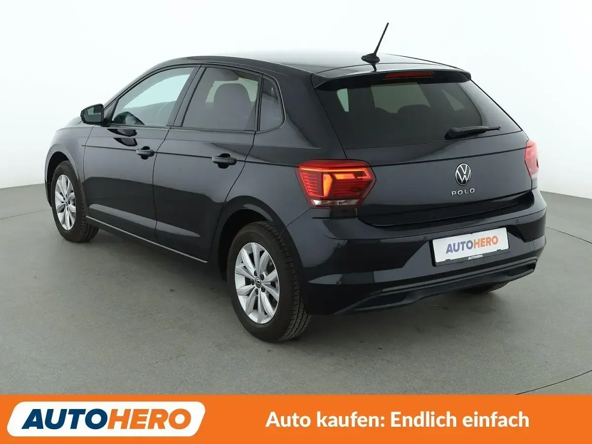 Gebraucht VW Polo Highline 110 PS (80 kW) 2021 Schwarz Kleinwagen