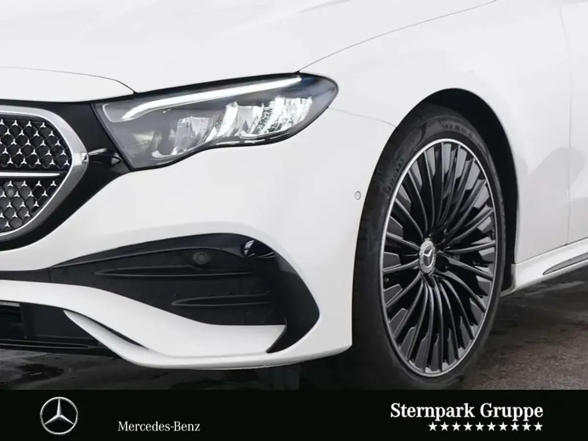 Gebraucht Mercedes E200 AMG 204 PS (150 kW) 2025 Polarweiß uni Limousine