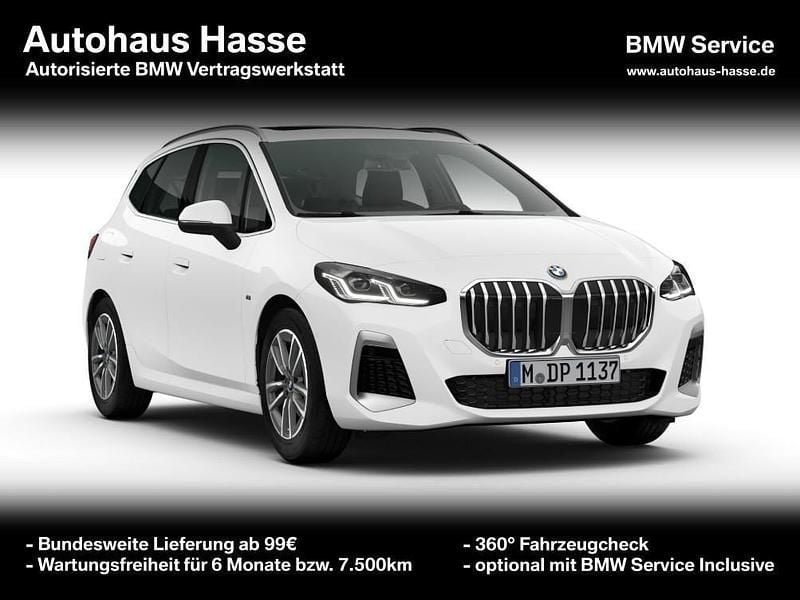 Alpinweiss iii Gebraucht 2024 BMW 218 Active Tourer M Sport Van / Kleinbus | 32.890 € (Guter Preis) - Bild 1/4