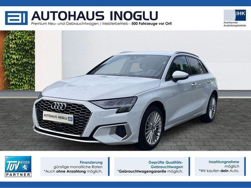 Weiß Gebraucht 2023 Audi A3 Advanced Limousine | 29.980 € (Fairer Preis) - Bild 1/4