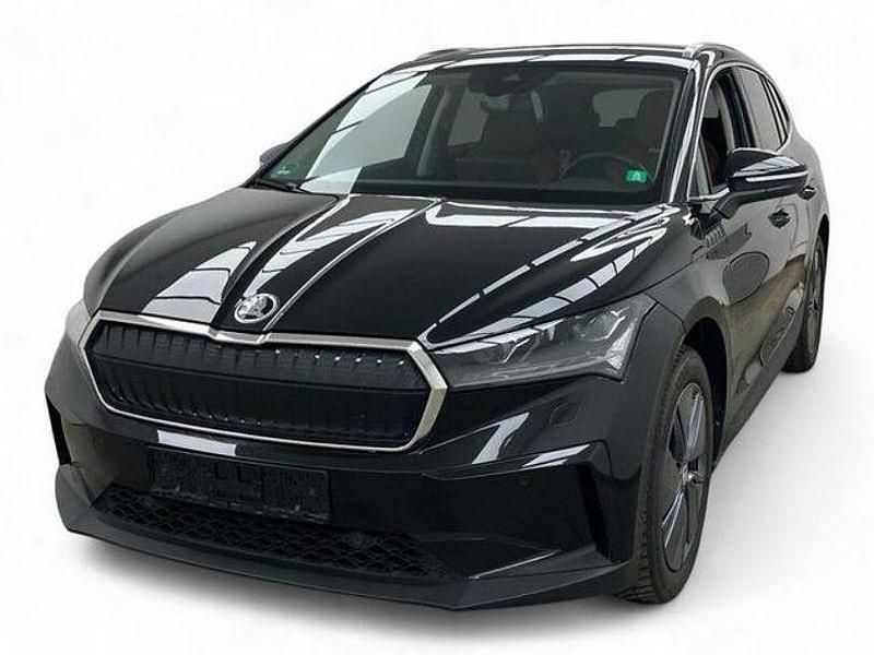 Schwarz Gebraucht 2022 Skoda Enyaq iV ecoSuite SUV | 26.999 € (Superpreis) - Bild 1/3
