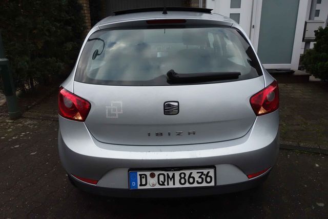 Gebraucht Seat Ibiza 69 PS (50 kW) 2009 Silber metallic Kleinwagen