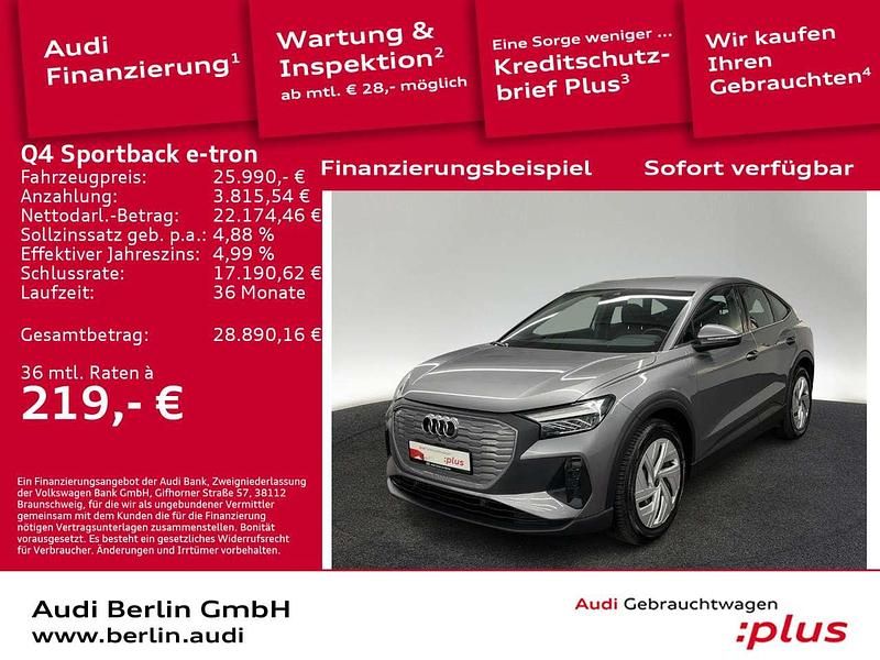 Gebraucht Audi Q4 e-tron 125 kW (170 PS) 2023 Taifungrau metallic SUV