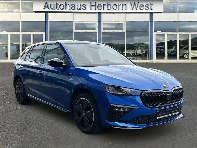 Gebraucht Skoda Scala Monte Carlo 116 PS (85 kW) 2025 Race blue met. Kleinwagen