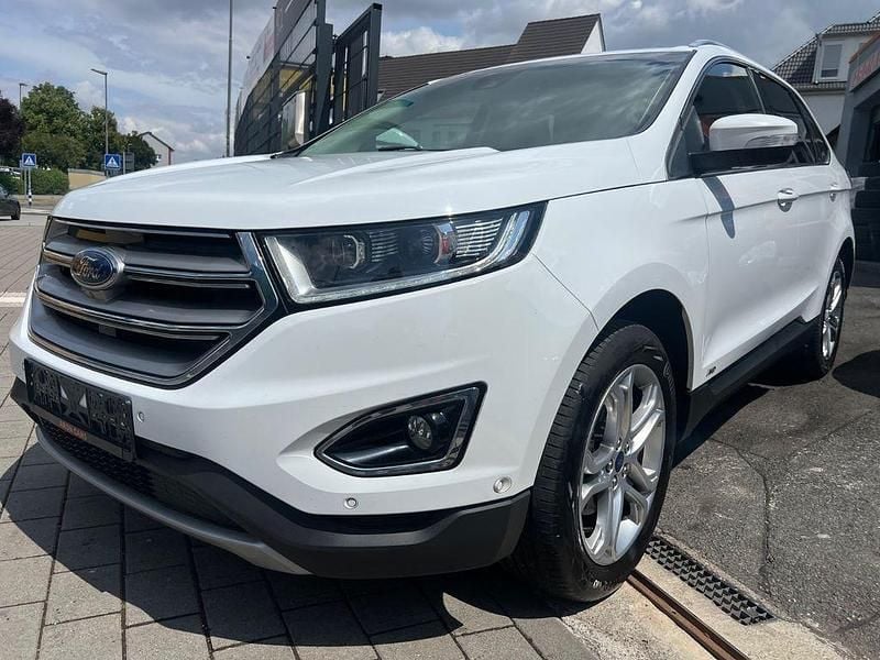 Weiß Gebraucht 2018 Ford Edge Titanium SUV | 17.900 € (Fairer Preis) - Bild 1/4