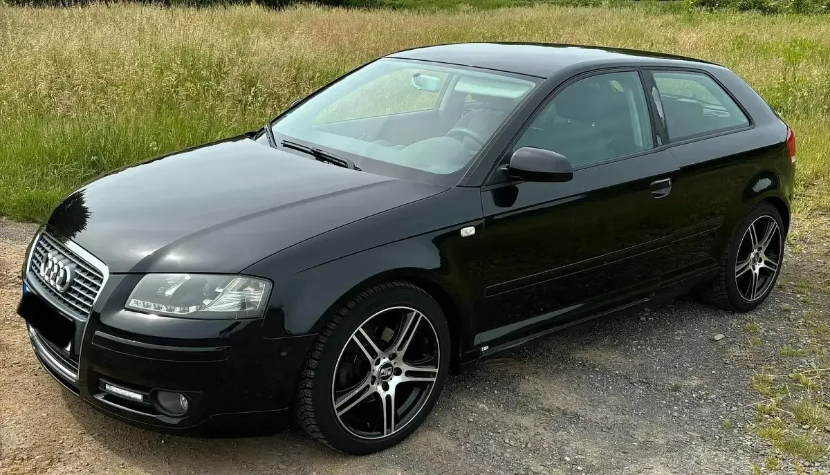 Gebraucht Audi A3 102 PS (75 kW) 2006 Schwarz Kleinwagen