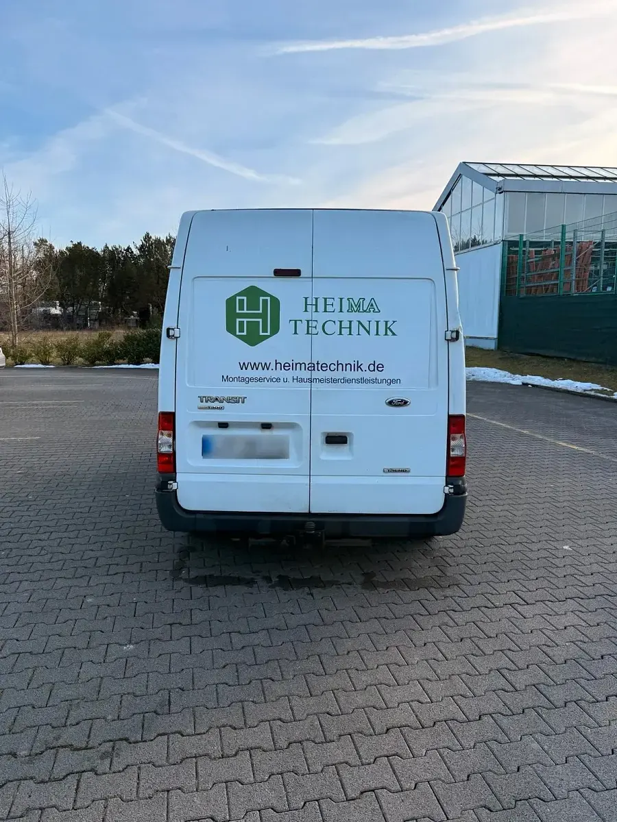 Gebraucht Ford Transit Trend 85 PS (62 kW) 2010 Weiß Van / Kleinbus