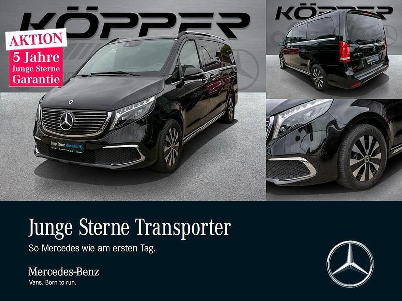 Obsidianschwarz Gebraucht 2024 Mercedes EQV300 Avantgarde Van / Kleinbus | 51.998 € (Fairer Preis) - Bild 1/4
