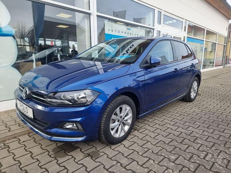 Gebraucht VW Polo Highline 116 PS (85 kW) 2019 Blau Kleinwagen