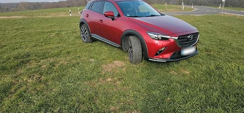 Gebraucht Mazda CX-3 121 PS (88 kW) 2019 Rot SUV