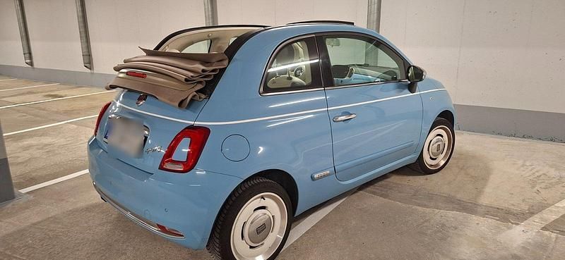 Gebraucht Fiat 500C 2019 Blau Cabrio