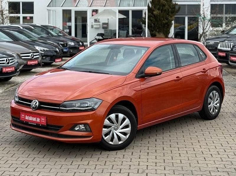 Gebraucht VW Polo Comfortline 95 PS (69 kW) 2018 Orange Kleinwagen