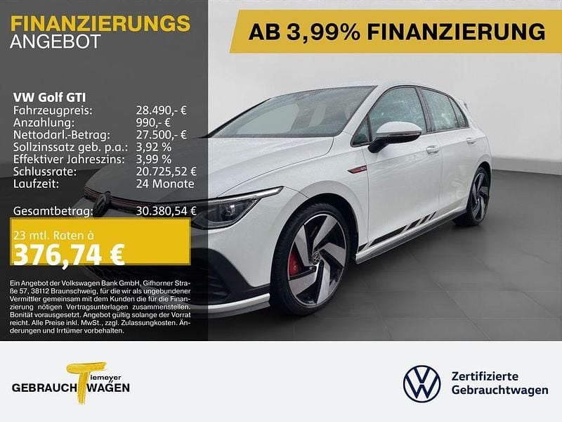Weiß Gebraucht 2022 VW Golf GTI Clubsport Limousine | 28.490 € (Superpreis) - Bild 1/4
