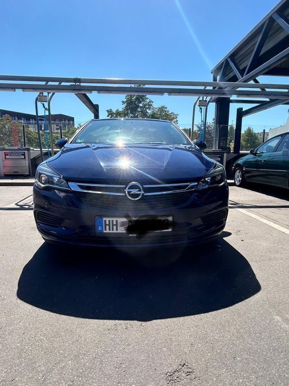 Blau Gebraucht 2017 Opel Astra Selection Limousine | 7.250 € (Fairer Preis) - Bild 1/4