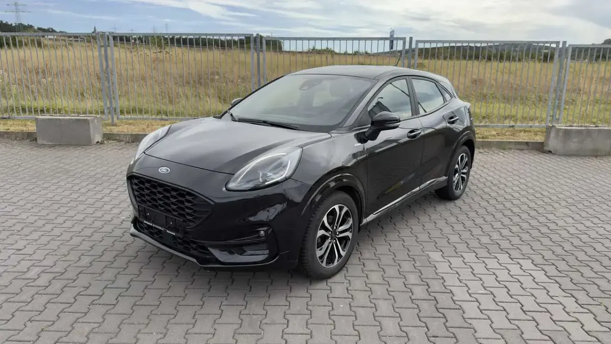 Gebraucht Ford Puma ST-Line 125 PS (91 kW) 2023 Obsidianschwarz metallic SUV